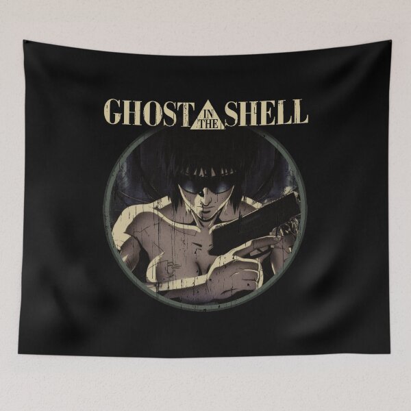 Item preview, Ghost In The Shell 1995 - Anime Cyberpunk 90s Vintage  designed and sold by maureenmagna.
