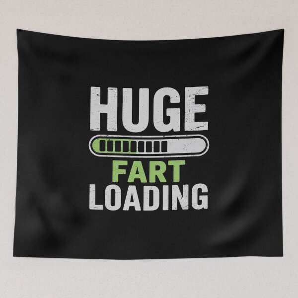 Item preview, Huge Fart Loading  designed and sold by lilLilaBatArt.