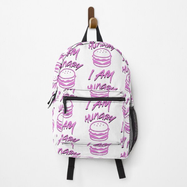 Item preview, Pink Burger Hungry Quote designed and sold by GlamourCutieAI.