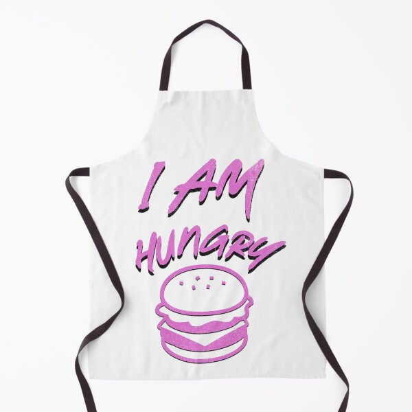 Item preview, Pink Burger Hungry Quote designed and sold by GlamourCutieAI.