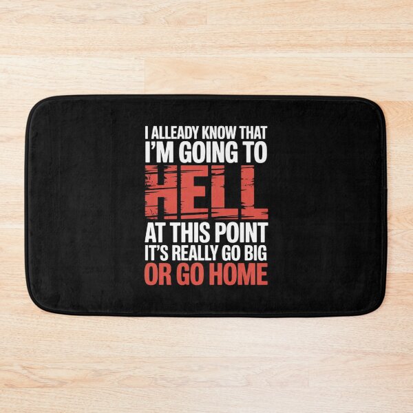 Item preview, I Already Know That I'm Going To Hell At This Point 1  designed and sold by lilLilaBatArt.
