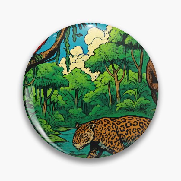 Artikelvorschau, Amazonas-Regenwald | Comic-Stil - Cartoon entworfen und verkauft von ComicsFactory.