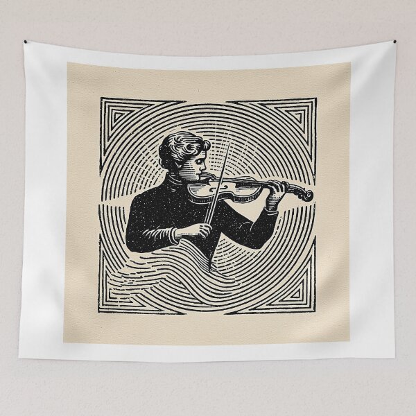 Item preview, Musician Playing the Violin designed and sold by lautir.