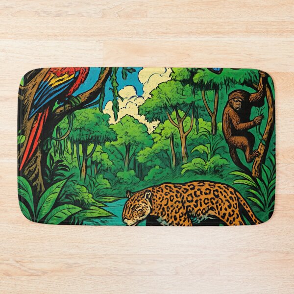 Item preview, Amazon Rainforest | Comics style - Cartoon designed and sold by ComicsFactory.