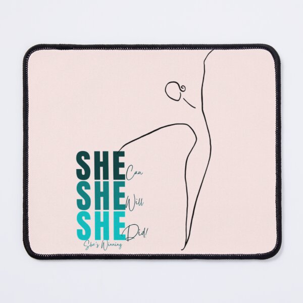 Item preview, SHE • SHE • SHE — She Can. She Will. She Did. . designed and sold by Sonia dutta_art.
