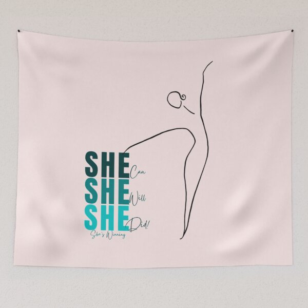 Item preview, SHE • SHE • SHE — She Can. She Will. She Did. . designed and sold by Sonia dutta_art.