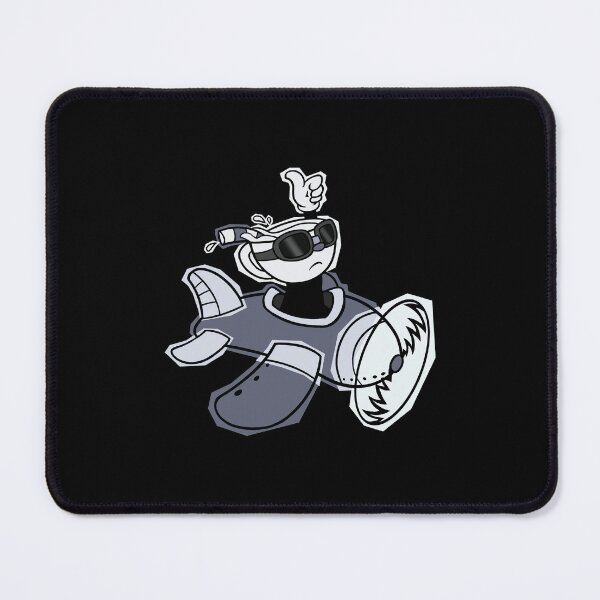 Item preview, Cuphead Airplane Black N White designed and sold by Nogamemorane.