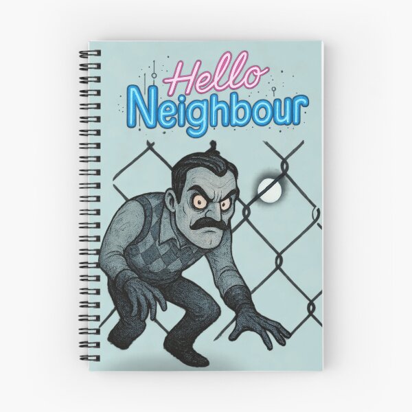 Item preview, Creepy Hello Neighbour Fan Art – Horror Night designed and sold by Sonia dutta_art.