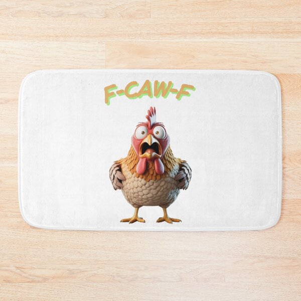 Item preview, F-CAW-F crazy Screaming Chicken Pun designed and sold by w66aboo.