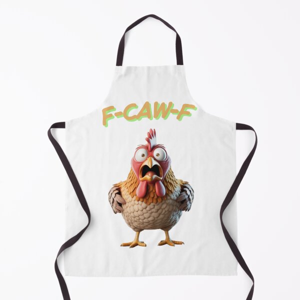 Item preview, F-CAW-F crazy Screaming Chicken Pun designed and sold by w66aboo.