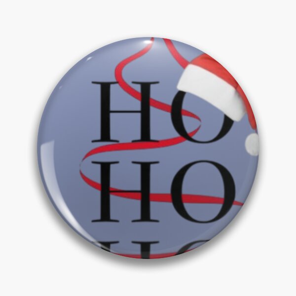 Item preview, Minimalist Ho Ho Ho Christmas Artwork – Red Ribbon Tree & Santa Hat Illustration designed and sold by Sonia dutta_art.