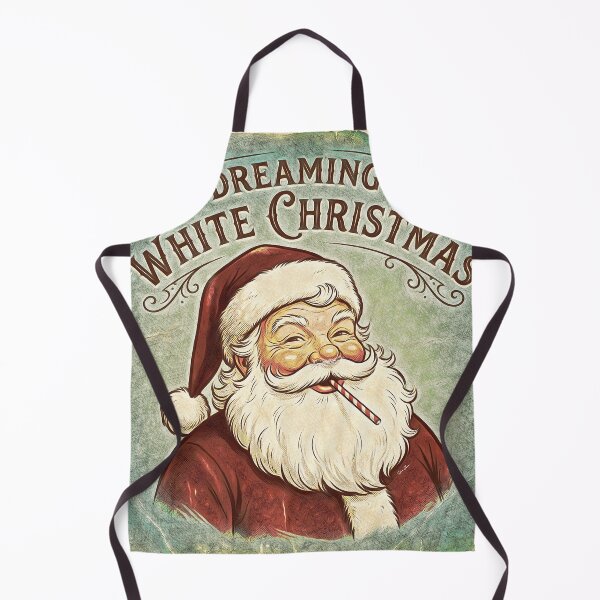 Item preview, Funny Vintage Bad Santa - Dreaming of a White Christmas designed and sold by Hen-C-Art.