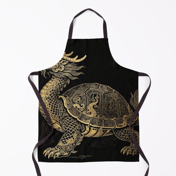 Item preview, Majestic Golden Dragon Turtle Mythical Beast designed and sold by zzz888.