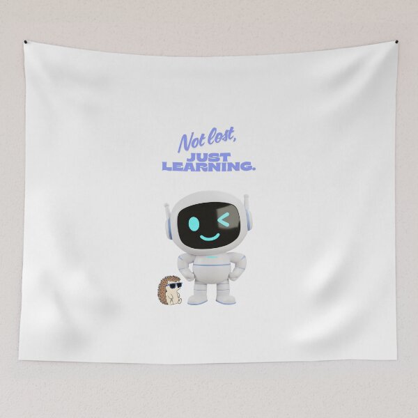 Item preview, Not Lost Just Learning designed and sold by SloganSauce.