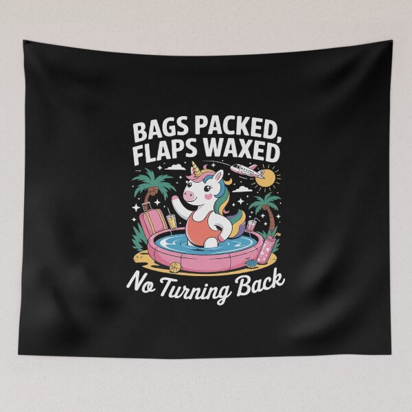Item preview, Bags Packed Flaps Waxed No Turning Back Travel Trip 36  designed and sold by MathisBellanger.