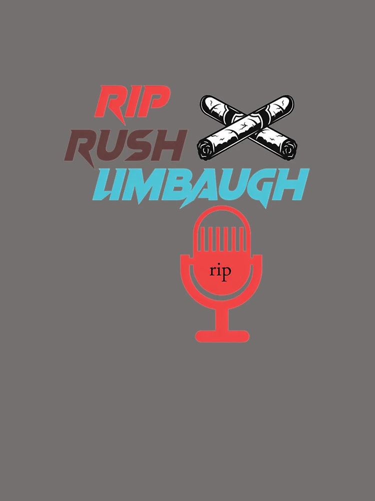 Thumbnail 4 of 4, iPhone Case, RIP-RUSH-LIMBAUGH-(2) designed and sold by InaLinbdemann.