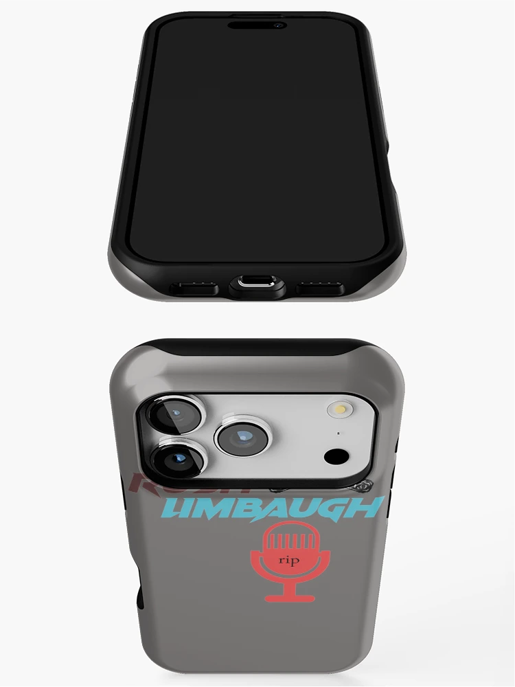 Thumbnail 3 of 4, iPhone Case, RIP-RUSH-LIMBAUGH-(2) designed and sold by InaLinbdemann.