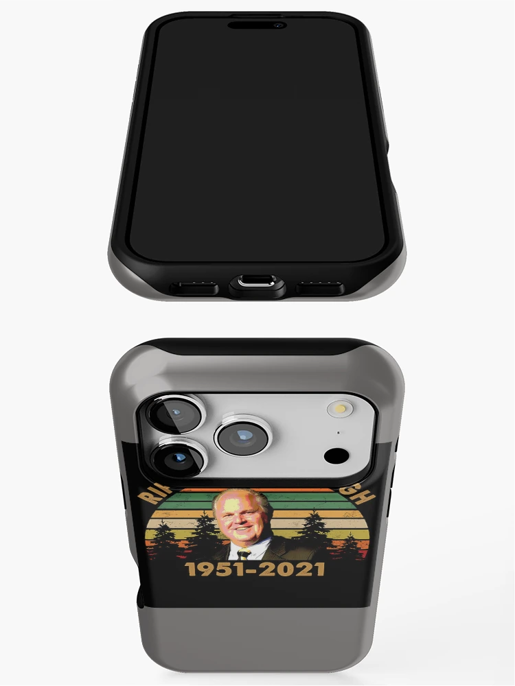 Thumbnail 3 of 4, iPhone Case, RIP-RUSH-LIMBAUGH designed and sold by InaLinbdemann.