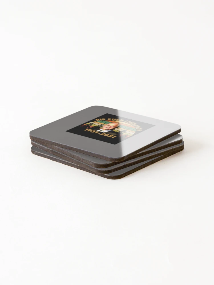 Thumbnail 4 of 5, Coasters (Set of 4), RIP-RUSH-LIMBAUGH designed and sold by InaLinbdemann.