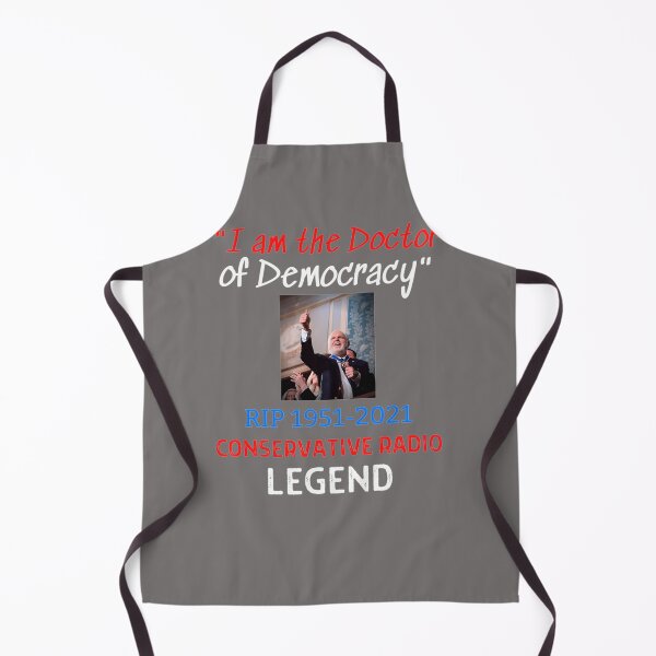 Item preview, RIP-RUSH-LIMBAUGH--I-AM-THE-DOCTOR-OF-DEMOCRACY designed and sold by InaLinbdemann.