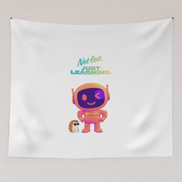 Item preview, Not Lost Just Learning deep thinking designed and sold by SloganSauce.