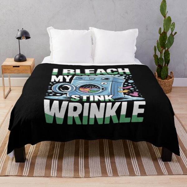 Item preview, I Bleach My Stink Wrinkle Adults Gag Humor  designed and sold by lilLilaBatArt.