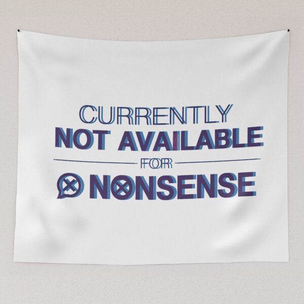 Item preview, Currently Not Available for Nonsense designed and sold by FitEnvy.