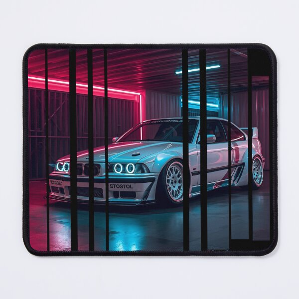 Item preview, B.W36 Power of the 3 series coupe with wide body kit, street racing vibe, high contrast neon colors 10 designed and sold by Neon G.