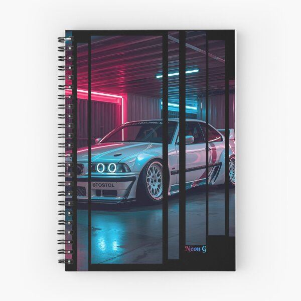 Item preview, B.W36 Power of the 3 series coupe with wide body kit, street racing vibe, high contrast neon colors 10 designed and sold by Neon G.