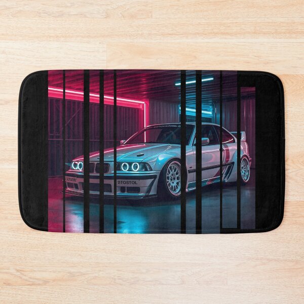 Item preview, B.W36 Power of the 3 series coupe with wide body kit, street racing vibe, high contrast neon colors 10 designed and sold by Neon G.