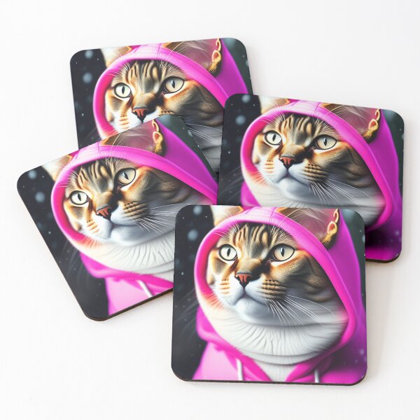 Item preview, CAT WITH FLOW designed and sold by mercadoretro.