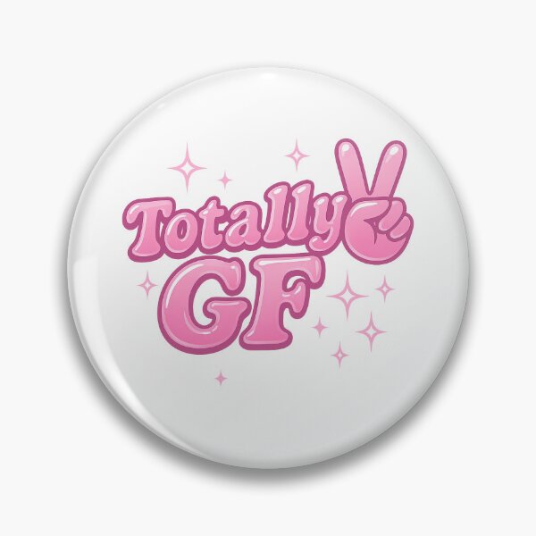 Item preview, Totally GF– Y2K Bubble Letter Design with Chrome-Hearts Aesthetic | Cute Gluten-Free Retro Style designed and sold by My Gluten Free Life UK.