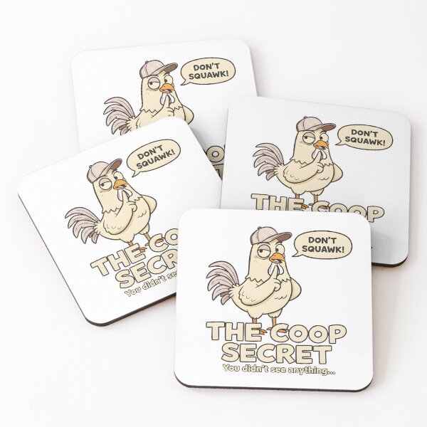 Item preview, The Coop Secret - Don't Squawk! designed and sold by AbcDigs Studio.