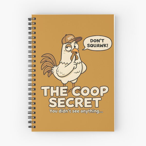 Item preview, The Coop Secret - Don't Squawk! designed and sold by AbcDigs Studio.