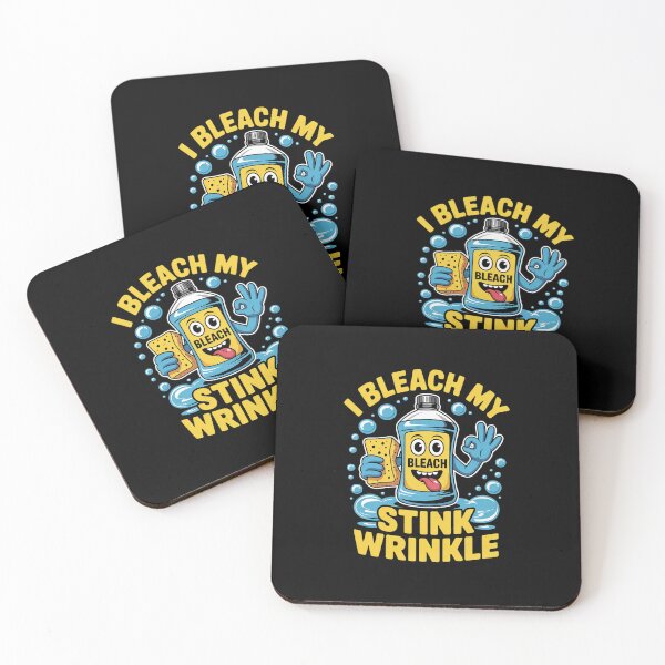 Item preview, I Bleach My Stink Wrinkle Adults Gag Humor Sarcastic  designed and sold by lilLilaBatArt.