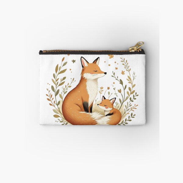 Item preview, Fox & Fox Cub Duo designed and sold by JNTCreator.