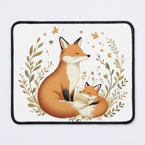 Item preview, Fox & Fox Cub Duo designed and sold by JNTCreator.
