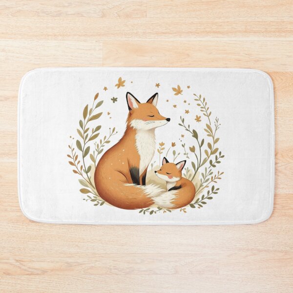 Item preview, Fox & Fox Cub Duo designed and sold by JNTCreator.