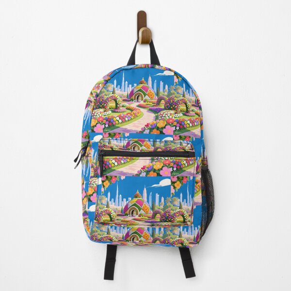 Item preview, Dubai Miracle Garden 3D Sketch – Colorful Floral Paradise Illustration , designed and sold by PaintMeWorld.