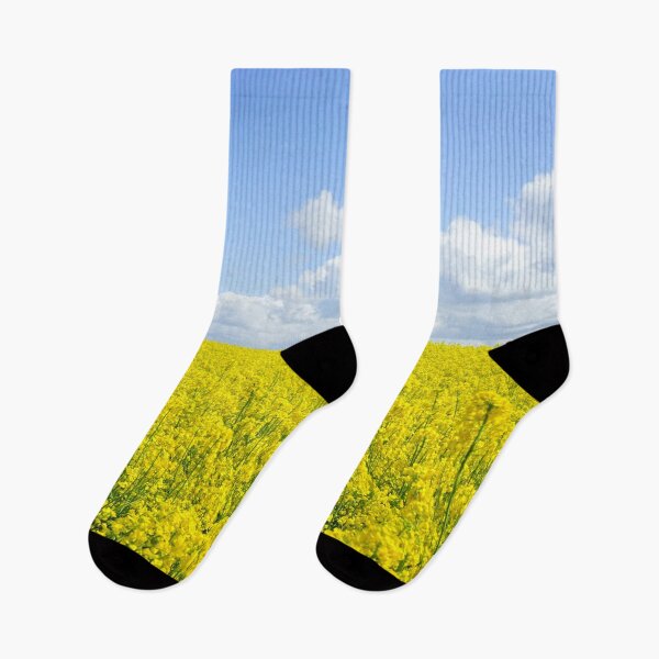 Item preview, Yellow Flower Field Under Blue Cloudy Sky during Daytime designed and sold by Ataqhin.