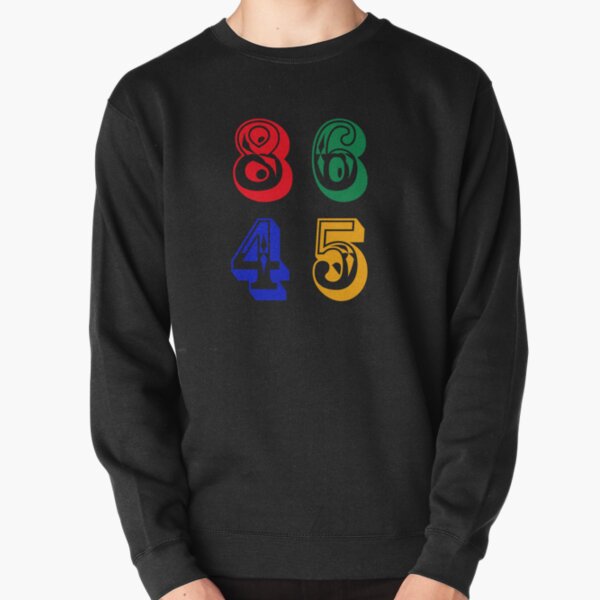 86 45 - IMPEACH TRUMP Pullover Sweatshirt