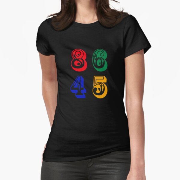 86 45 - IMPEACH TRUMP Fitted T-Shirt