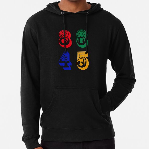 86 45 - IMPEACH TRUMP Lightweight Hoodie