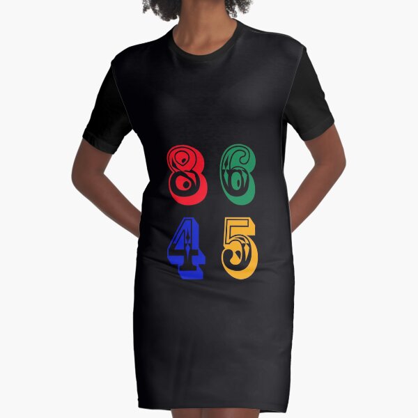 86 45 - IMPEACH TRUMP Graphic T-Shirt Dress