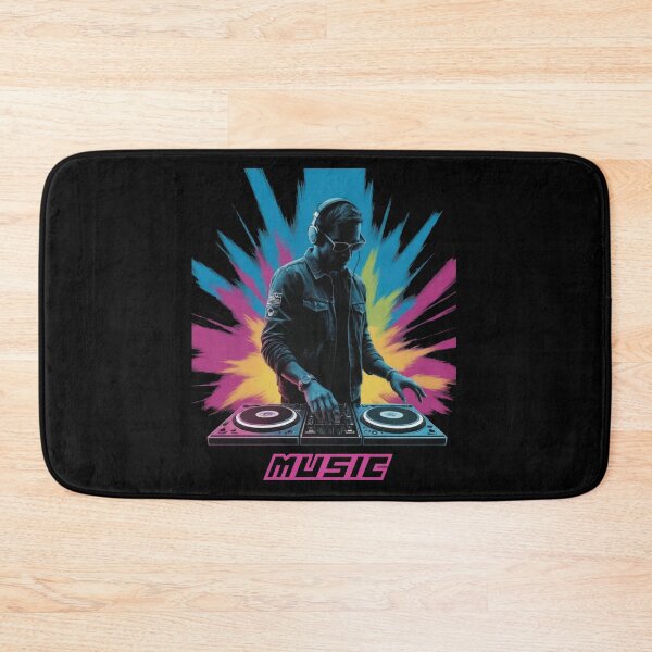 Item preview, Music DJ Mixing With Vibrant Colors designed and sold by 140bpmmusic.