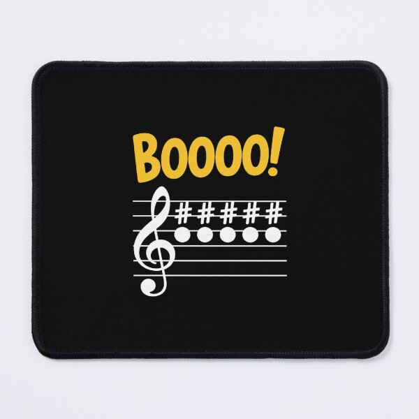 Item preview, Scary Key Signature Boo Music Halloween Musician Teacher Men Women designed and sold by MicanCuteStore.
