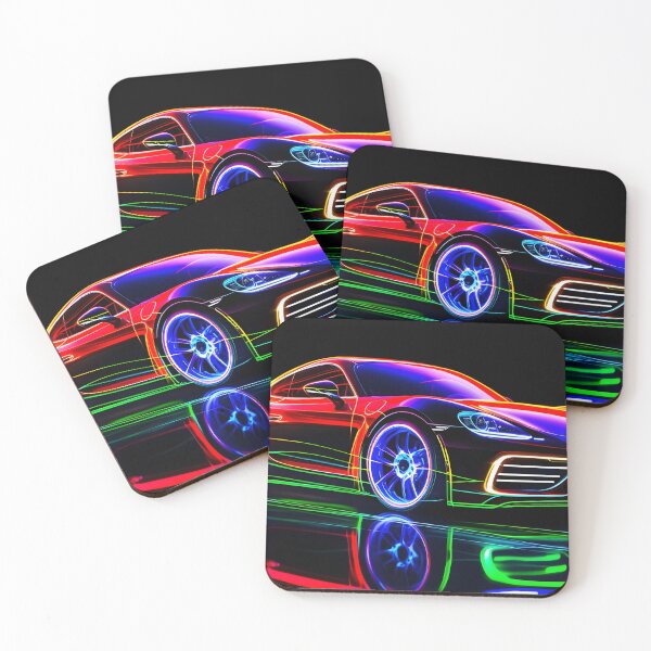 Item preview, Neon Sports Speed Car  designed and sold by Design-Illusi0n.