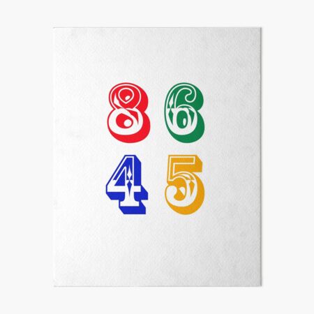 86 45 - IMPEACH TRUMP Art Board Print