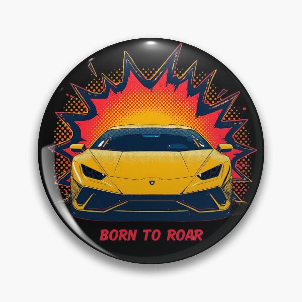 Item preview, Lamborghin Huraca EVO, 60s comic energy Born to Roar 1 designed and sold by Neon G.