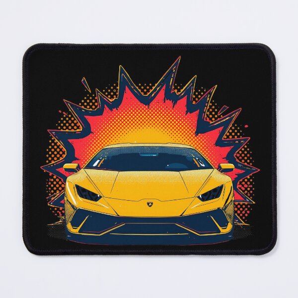 Item preview, Lamborghin Huraca EVO, 60s comic energy Born to Roar 1 designed and sold by Neon G.